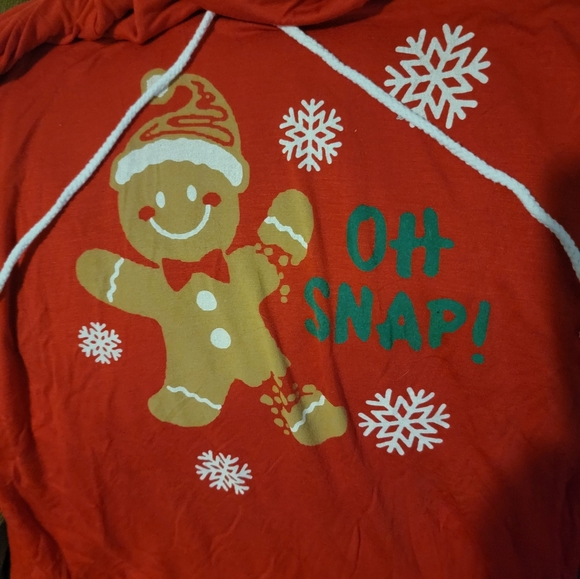 Red Christmas Long Sleeve Tee - Picture 2 of 3